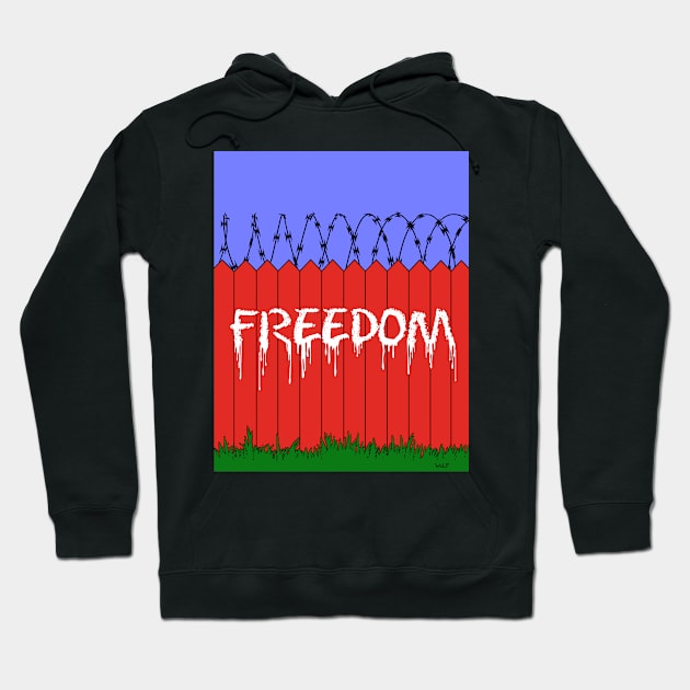 FREEDOM Hoodie by Painted Wolfprints